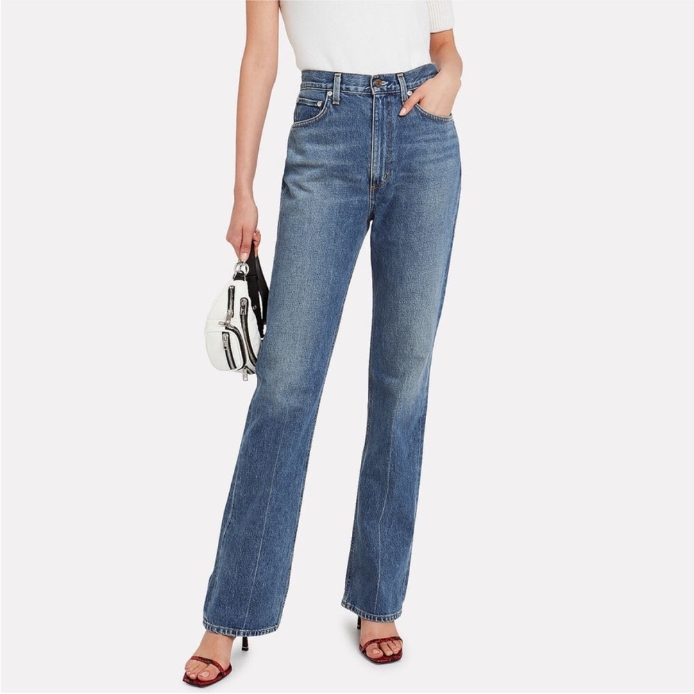 Agolde Women’s Vintage Flare Jeans in Size 26 Medium Wash Color Absolute